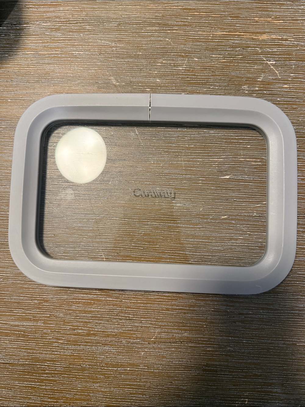 Caraway Medium Food Storage Container Gray - Picture 2 of 4